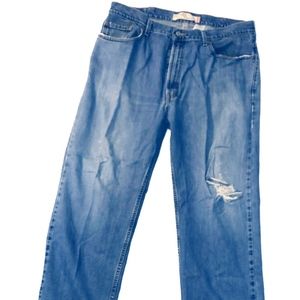 Levi's Brand Blue Jeans 559 - Naturally Distressed